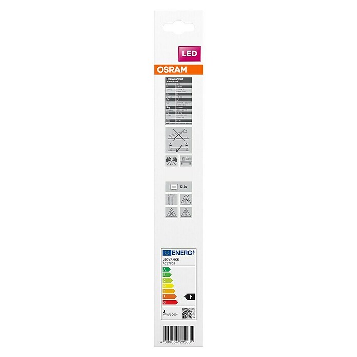 Osram Buislamp LEDinestra (Lengte: 300 mm, Warm wit, 3 W, 250 lm, S14s) | BAUHAUS