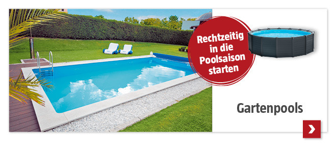 Einbaupool im Garten