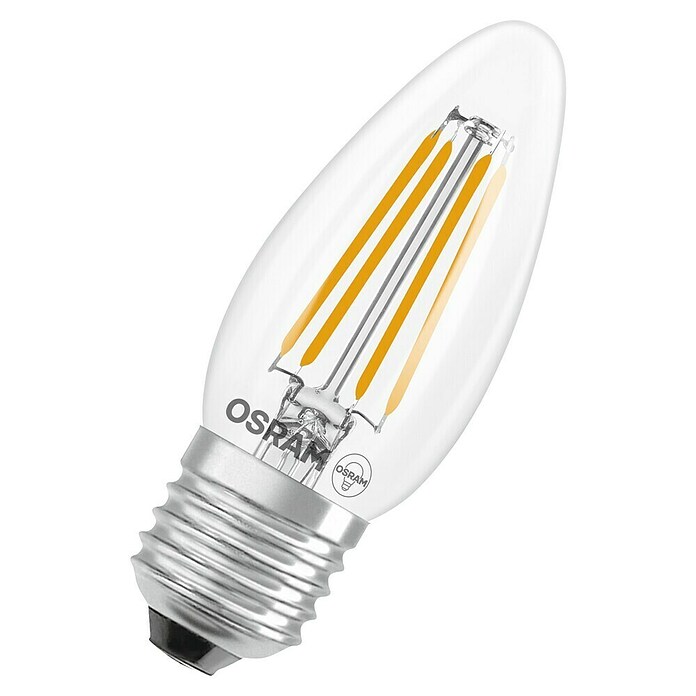 Osram LED žarulja LED Star Classic B 40 Filament 827  (E27, 3,4 W, 470 lm) | BAUHAUS