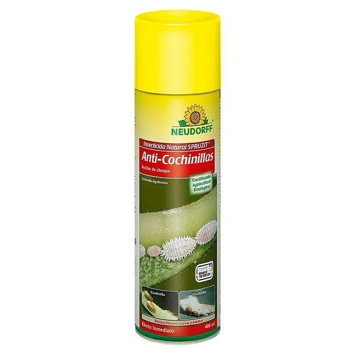 Neudorff Antiorugas biológico anti-cochinillas - 400 ml - Neudorff SPRUZIT Anti-Cochinillas es un insecticida natural para el control de plagas, que contiene ingredientes naturales.