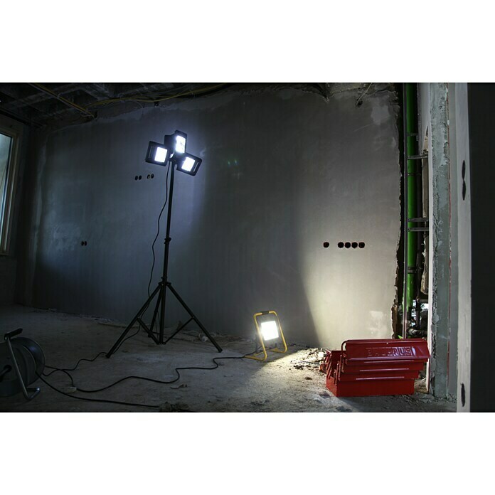 Profi Depot LED-Strahler (Schwarz, Mit Stativ, 50 W, IP54)