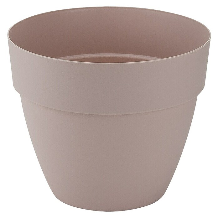 Okrogel cvetlični lonec Lux  (Plastika, Sivka) | 8444 - Kunststoff Pflanzgefäße | IAKB - Gefäße Outdoor | IAK - Gefässe,Deko outdoor, Zeitschriften | IA - Gartenhartware | I - Stadtgarten | BAUHAUS