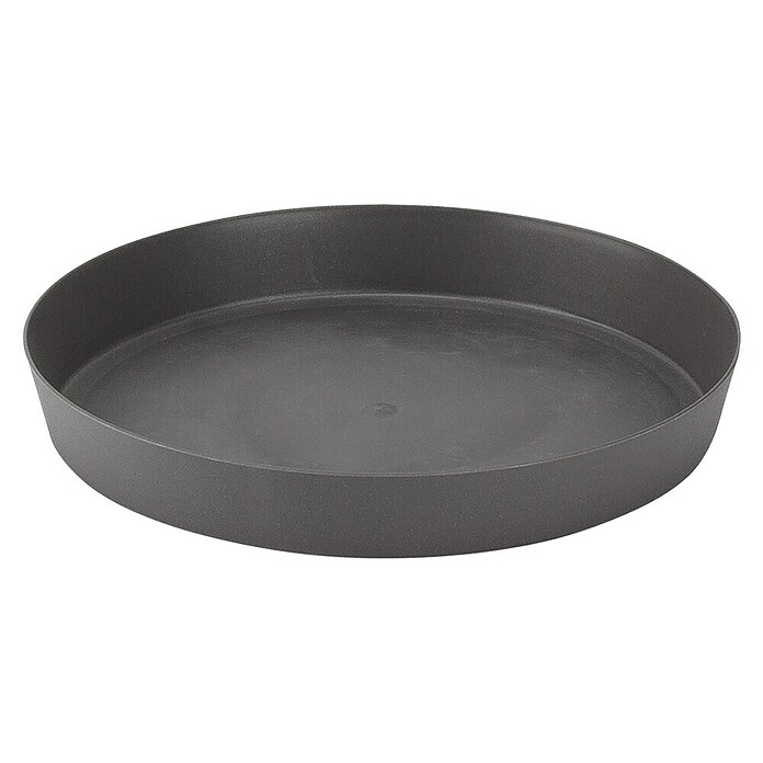 Podstavek za lonec za rastline Lux  (Plastika, Antracit, Premer: 30 cm) | 8444 - Kunststoff Pflanzgefäße | IAKB - Gefäße Outdoor | IAK - Gefässe,Deko outdoor, Zeitschriften | IA - Gartenhartware | I - Stadtgarten | BAUHAUS