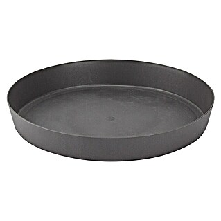 Podstavek za lonec za rastline Lux (Plastika, Antracit, Premer: 30 cm)