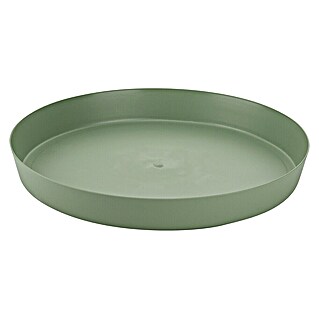 Podstavek za lonec za rastline Lux (Plastika, Zelena, Premer: 30 cm)