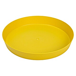 Podstavek za lonec za rastline Lux (Plastika, Rumena, Premer: 30 cm)