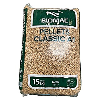 Biomac Holzpellets EN Plus A1 (15 kg, Fichtenholz)