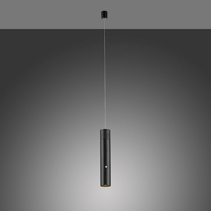 Just Light Led-pendellamp op accu Attach (3 W, Zwart, Warm wit) | BAUHAUS