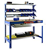 Simonrack Simonwork Werkbank BT1 BOX 1200 (L x B x H: 61 x 121 x 144,5 cm, Blau)