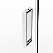 GME Mampara de ducha frontal corredera Kenna (151 x 195 cm, Espesor de vidrio: 8 mm, Cromo) | BAUHAUS