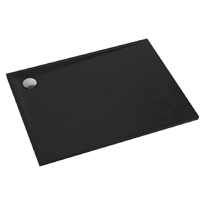 Duschboard Velto (L x B: 75 x 140 cm, Black Stone, Materialspezifizierung: Mattierte Oberfläche mit Steinstruktur) | BAUHAUS
