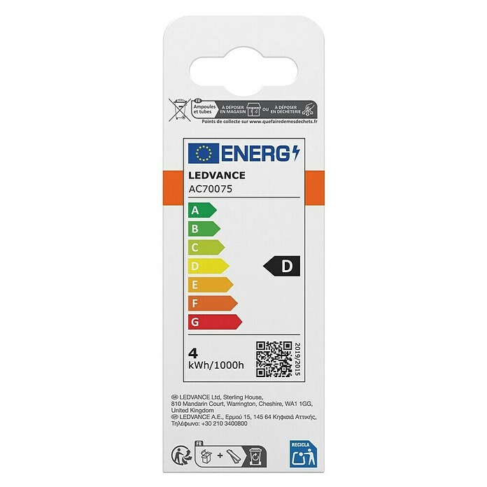 Osram Ledlichtbron BW40 827 (E14, 3,4 W, 470 lm) | BAUHAUS