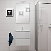 Camargue Espacio Waschtischunterschrank (60 x 40 x 60 cm, 2 Schubkästen, Gama weiß matt)