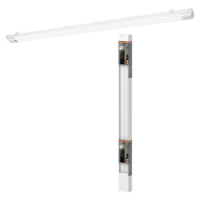 Osram Lámpara fluorescente LED Power Batten (L x An x Al: 120 x 8,2 x 4,8 cm, Color de luz: Blanco cálido, 50 W, 220 V - 240 V) | BAUHAUS