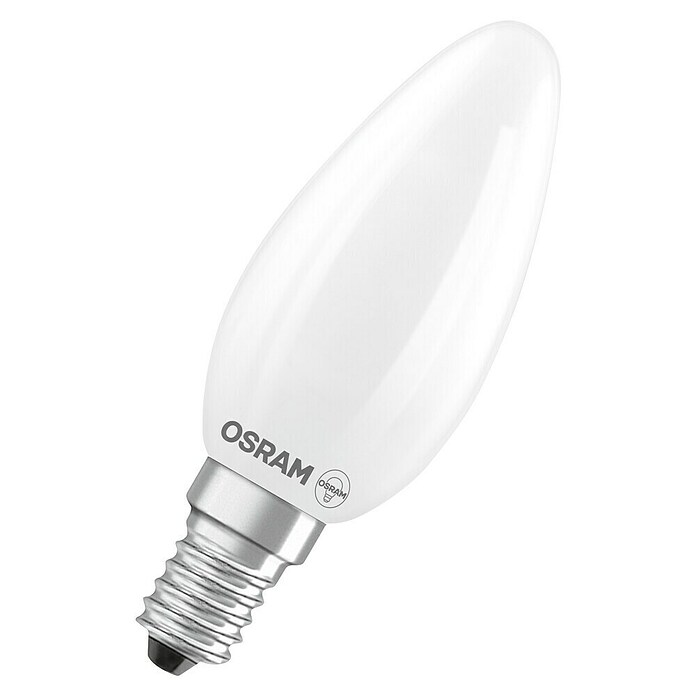 Osram Star LED-Lampe Classic B - frosted (E14, Nicht Dimmbar, Kaltweiß, 250 lm, 1,8 W) | BAUHAUS