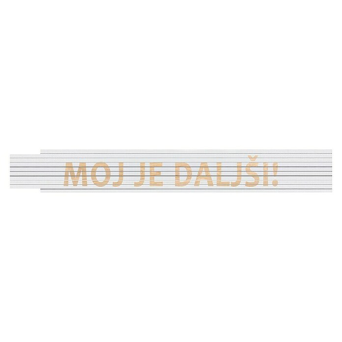 Heka Zložljivi meter  (Dolžina: 2 m, Bela, Natis: MOJ JE DALJŠI!) | Zložljivi metri | Merilna orodja | Orodja in stroji | Izdelki | BAUHAUS