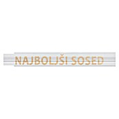 Heka Zložljivi meter  (Dolžina: 2 m, Bela, Natis: NAJBOLJŠI SOSED) | Zložljivi metri | Merilna orodja | Orodja in stroji | Izdelki | BAUHAUS