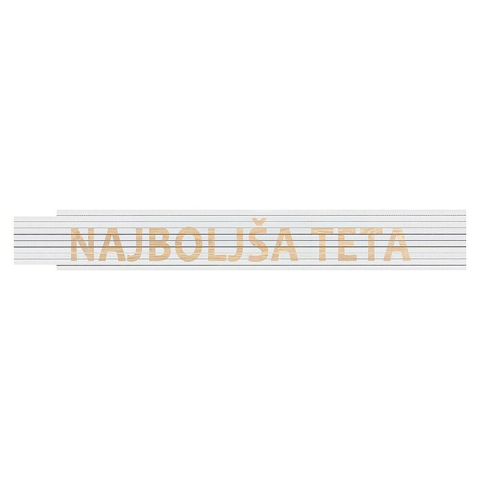 Heka Zložljivi meter  (Dolžina: 2 m, Bela, Natis: NAJBOLJŠA TETA) | Zložljivi metri | Merilna orodja | Orodja in stroji | Izdelki | BAUHAUS