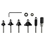 Bosch Set rezkarjev za obrobe in robove PRO  (Premer stebla svedra: 6 mm, 6 -del.) | 2547 - Fräser,Raspeln Senker | BCDA - Zubeh Bohrm/Bohrhämmer/Akkumasch | BCD - Maschinenzubehör | BC - Maschinenzubehör | B - Werkz/Masch/Maschzubeh/Auto | BAUHAUS