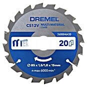 Dremel List krožne žage Blueprint CS600  (Premer žaginega lista: 85 mm, Izvrtina: 15 mm, Plastika) | Listi za krožne žage | Listi za žage | Vodila in pribor za žage | Dodatna oprema za stroje | Orodja in stroji | Izdelki | BAUHAUS