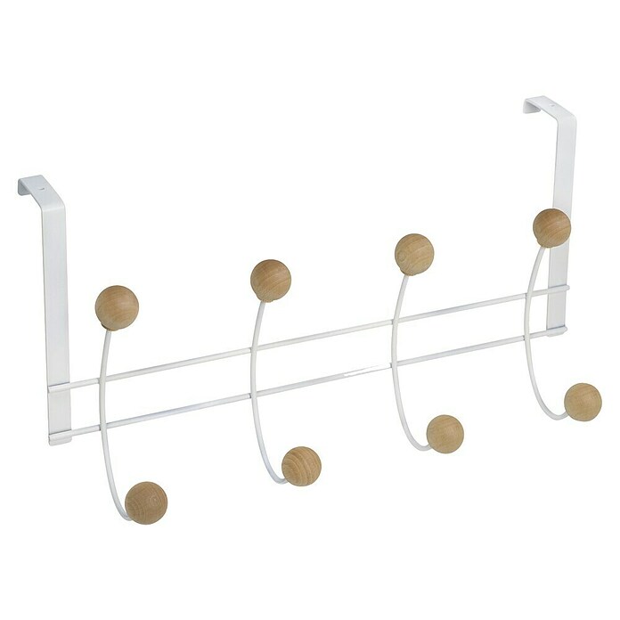 Nesu Perchero 902 (L x An x Al: 37 x 19 x 8,2 cm, Número de ganchos: 8 ud., Haya) | BAUHAUS