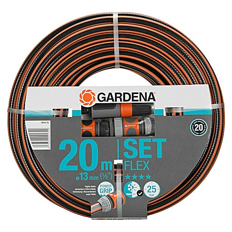 Gardena Comfort Schlauch-Set Flex (20 m, Schlauchdurchmesser: 13 mm)