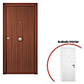 Puerta de entrada interior mixta (82,5 x 203 cm, Derecha, Sapelly/Blanco, Rayas) | BAUHAUS