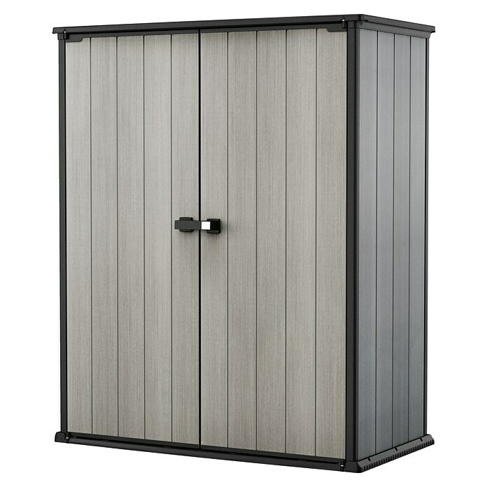 Keter Geräteschrank High Store PlusKunststoff, Grau Front View