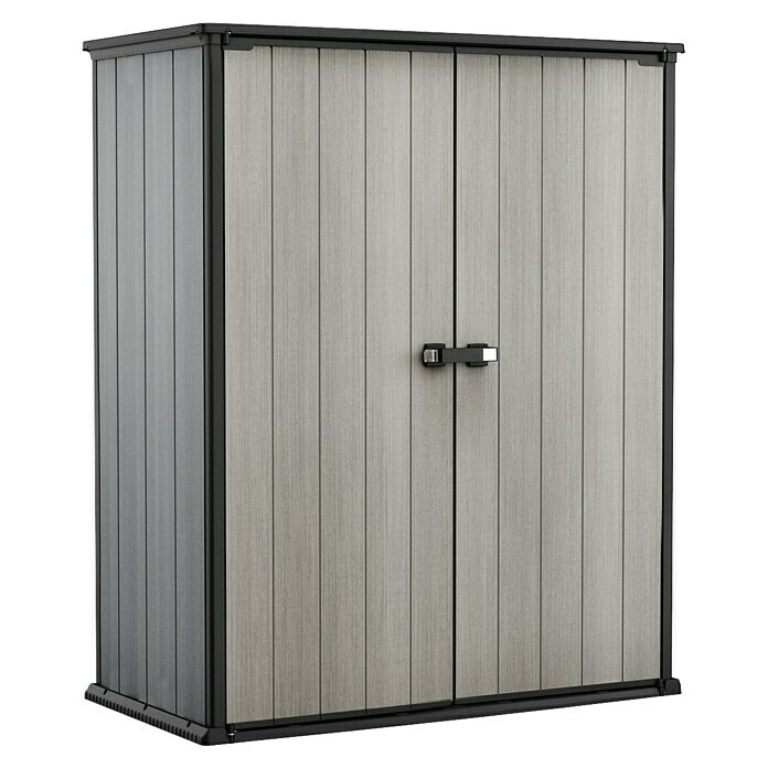 Keter Geräteschrank High Store PlusKunststoff, Grau Front View