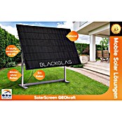 Blackglas Solar-Tischkraftwerk Geo Kraft (440 W, L x B x H: 180 x 120 x 140 cm, Ohne Rollen) | BAUHAUS
