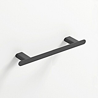 Camargue Toallero de barra Mont Valier (Ancho: 35 cm, 1 brazo, Negro)