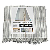 Plaid Multiusos Raya Alma (An x Al: 150 x 250 cm, Gris claro) | BAUHAUS