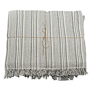 Plaid Multiusos Raya Alma (An x Al: 150 x 250 cm, Gris claro)