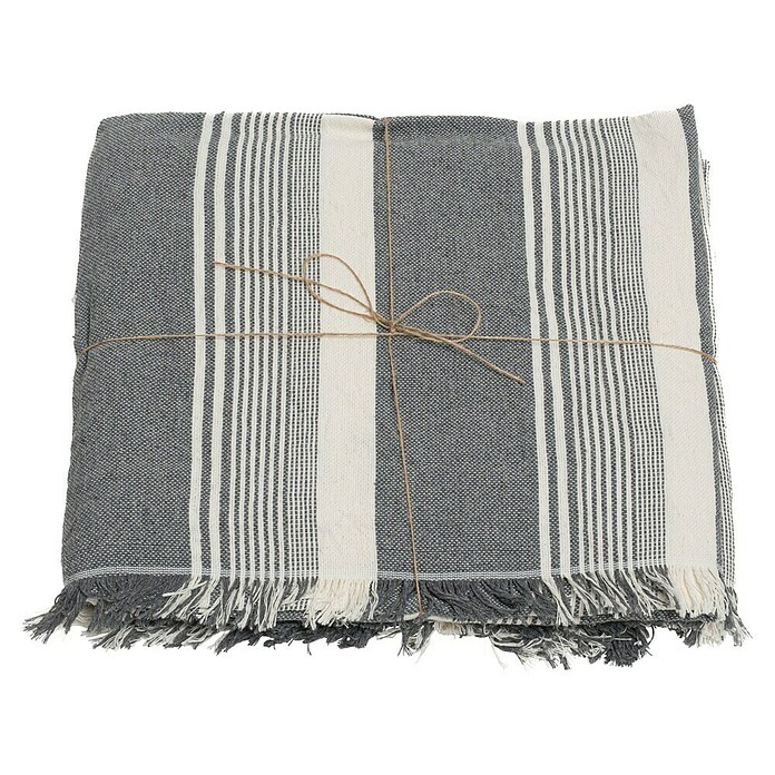 Plaid Multiusos Multirayas (An x Al: 150 x 250 cm, Gris) | BAUHAUS