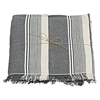 Plaid Multiusos Multirayas (An x Al: 150 x 250 cm, Gris)