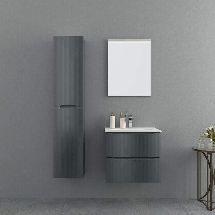 Visoki ormar Lote  (Š x D x V: 34 x 25 x 162 cm, Siva) | BAUHAUS