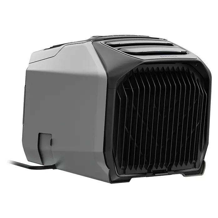 EcoFlow Mobiles Klimagerät Wave 3 - 1,8 kW, Raumgröße: 11 m² - 17 m², Grau - Das EcoFlow Wave tragbare Klimagerät bietet Kühlung für unterwegs. Ideal für Campingausflüge oder kleine Räume.