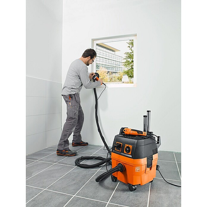 Fein Elektro-Nass- & Trockensauger Dustex 25 l Set (1 200 W, 22 l) | BAUHAUS