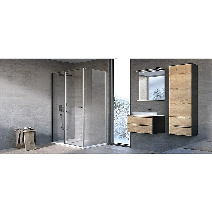 Kolpa San Tuš stena Andromeda W 90 SBR/1  (Š x V: 90 x 200 cm, Srebrna) | Tuš stene | Tuš kabine | Tuširanje | Kopalnica in sanitarije | Izdelki | BAUHAUS