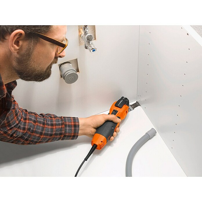 Fein MultiMaster Elektro-Multifunktionswerkzeug MultiMaster MM500 Plus TOP L-BOXX SET (350 W, STARLOCK-Plus-System) | BAUHAUS