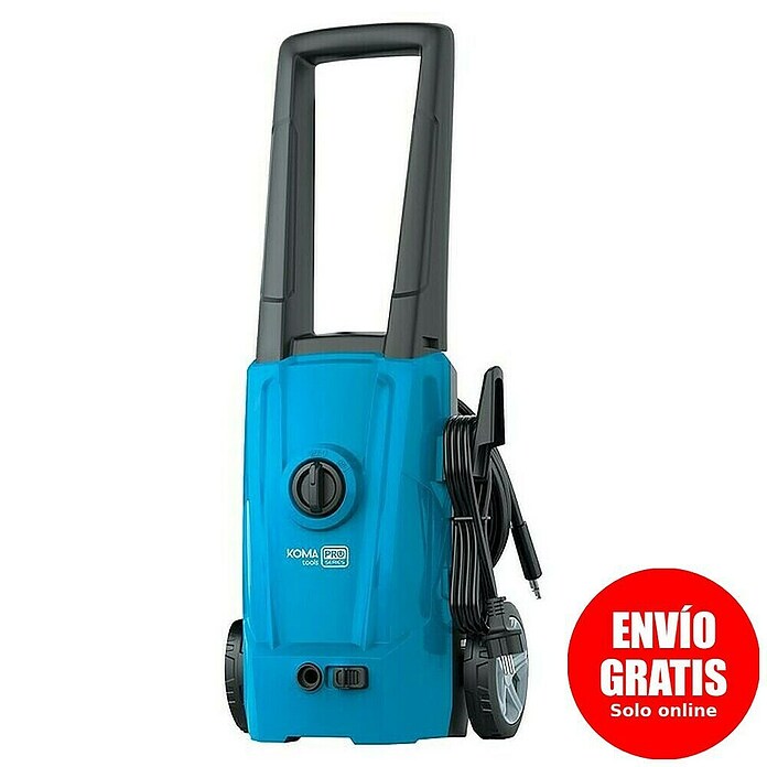 Koma Tools PRO Series Hidrolimpiadora de alta presión 08471 (120 bar, 1.500 W, Capacidad de bombeo: 330 l/h) | BAUHAUS