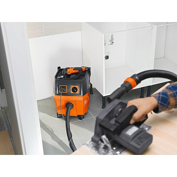 Fein Elektro-Nass- & Trockensauger Dustex 25 l Set (1 200 W, 22 l) | BAUHAUS