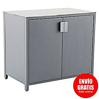 Sunfun Cocina exterior Kendra (Antracita, An x Pr x Al: 100 x 60 x 88 cm, Aluminio)