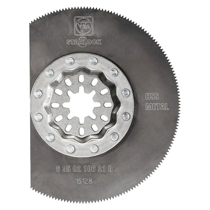 Fein Starlock HSS-Segmentsägeblatt (Durchmesser: 85 mm, HS-Stahl, 1 Stk.)