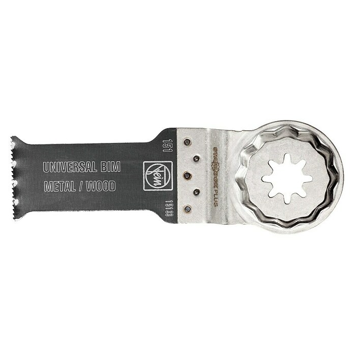 Fein Starlock Plus Hoja de sierra bimetálica E-Cut Universal (60 x 28 mm, 3 uds.)