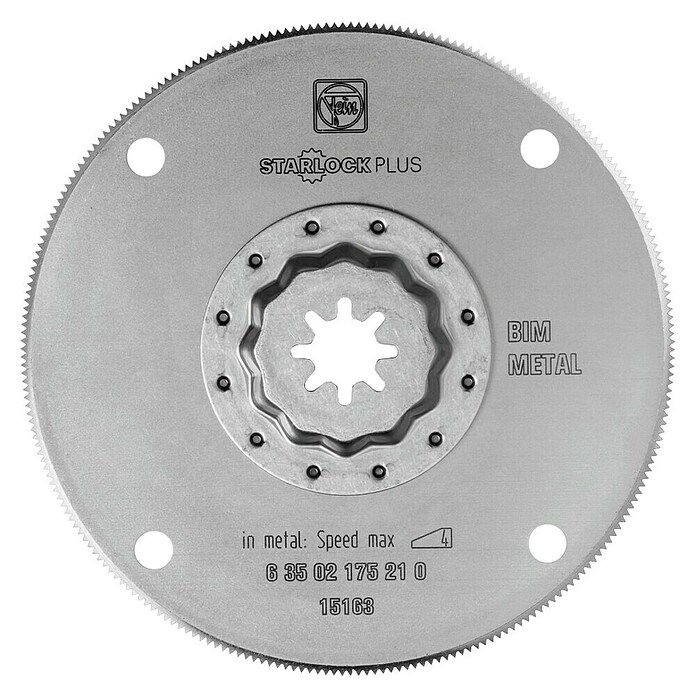 Fein Starlock Plus Hoja de sierra HSS (Apto para: Metales no ferrosos, Diámetro: 100 mm, Espesor de hoja de sierra: 0,7 mm, 5 uds.)