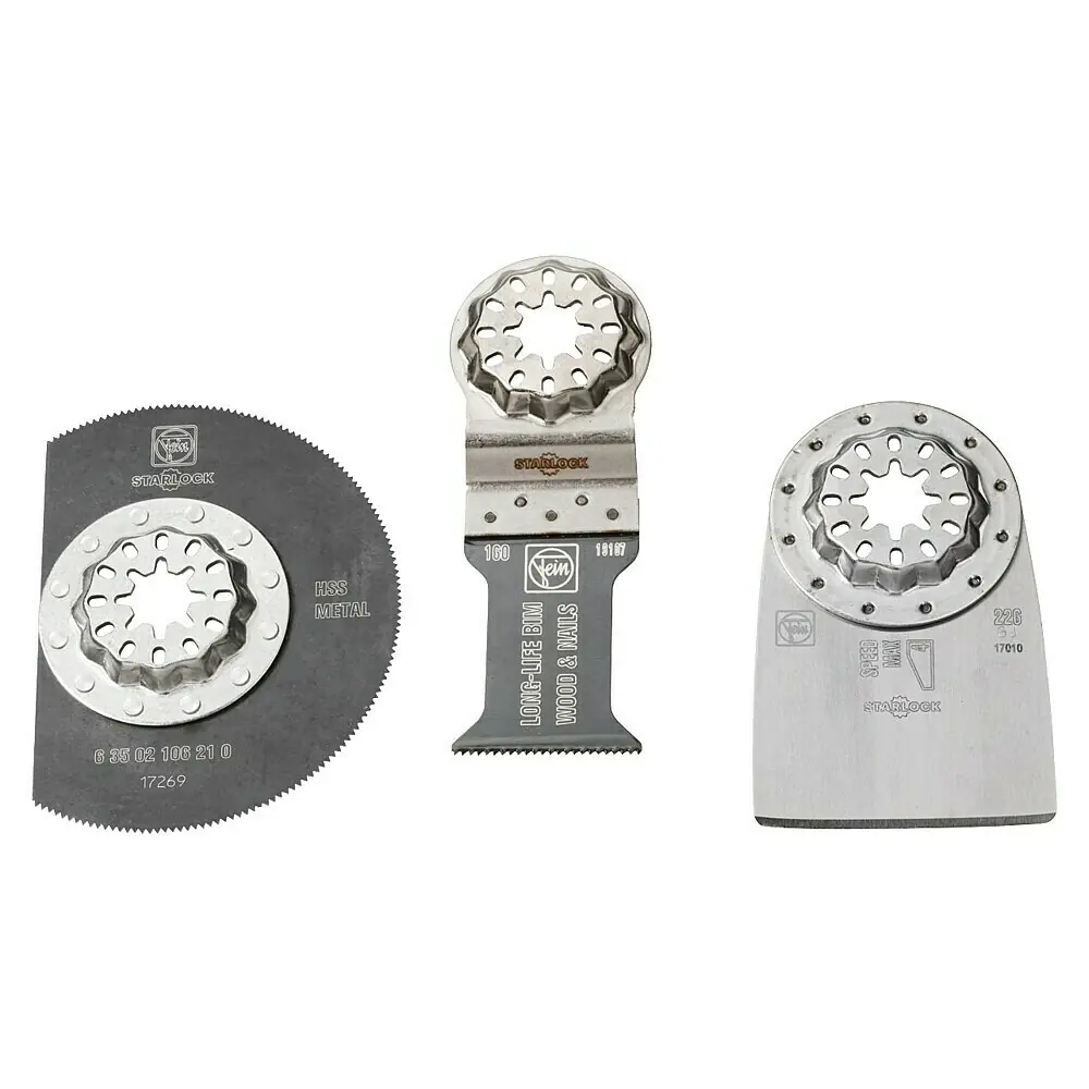 Set Accessori FEIN Starlock RENOVATION - 26 Pezzi Per Utensili Multifunzione | Lame, Raspe, Abrasivi - Foto 7