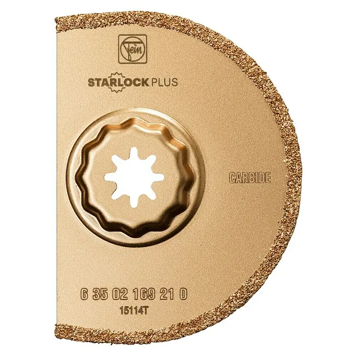 Fein Starlock Plus Hartmetall-Segmentsägeblatt - Durchmesser: 90 mm, Sägeblattstärke: 2,2 mm - FEIN Starlock Plus Carbide Sägeblatt.