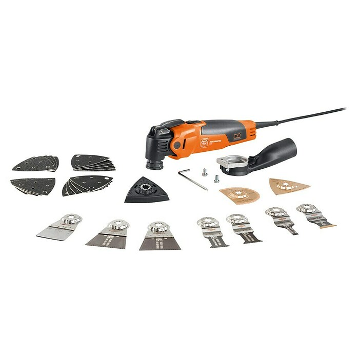 Fein MultiMaster Elektro-Multifunktionswerkzeug MultiMaster MM500 Plus TOP L-BOXX SET (350 W, STARLOCK-Plus-System) | BAUHAUS