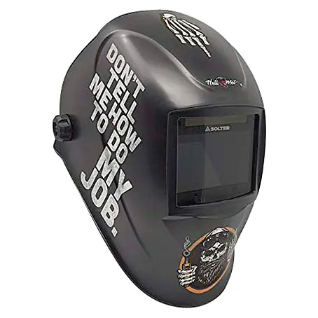 Solter  Casco de soldadura Hellmet Job